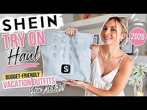 SHEIN Try On Haul 2026 🌴 Budget Friendly Vacation Outfits You NEED! Emily Wilson Fashion