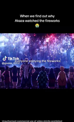 Akaza's Heartbreaking Fireworks Scene Explained