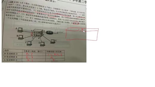 交换机转发表和CSMA/CD