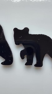 Precut Bears: Oceanside COE 96 Black Opal Glass **sold Single and Pack** - Etsy