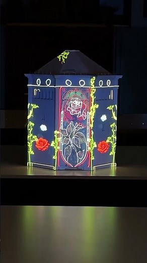 Projection Mapping Visual Experience | Creative Light & Motion Art Installation