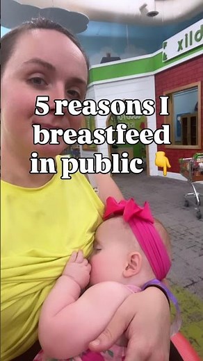 5 reasons I breastfeed in public 🤱 in description!!