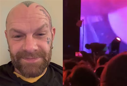 FIVE FINGER DEATH PUNCH Singer IVAN MOODY Fractures Rib In Stage Fall At LOUDER THAN LIFE