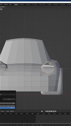 Relax & Circle loop tools #blender3d