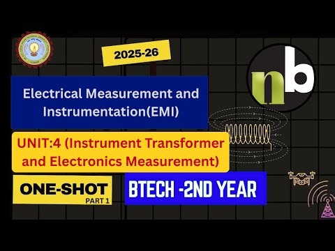 EMI || UNIT 4 || ONE SHOT || AKTU || CT and PT || 2025-26 || newbert