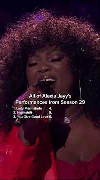 Alexia Jayy, an icon from beginning to end 🎤
