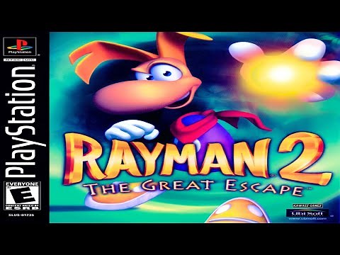 Rayman 2: The Great Escape [PS1] 100% Gameplay Walkthrough FULL GAME🔴