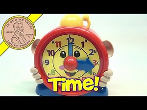 Bright Kingdom Musical Talking Teaching Toy Alphabet Clock, 5N1HG11