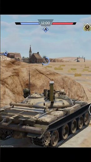 War Thunder Mobile - That Accuracy Was Kinda Good ☠️ - MBT FLYING TURRET!