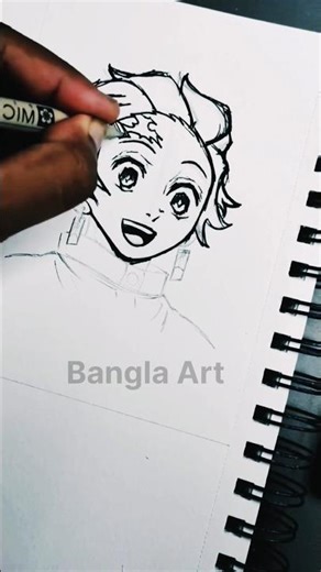 Easy Drawing Tutorial 🎨 | 1 মিনিটে সুন্দর ছবি! #shorts