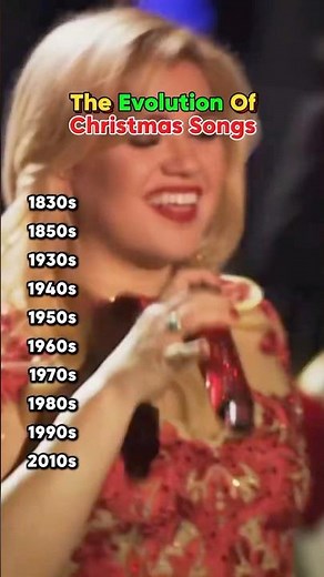 The Evolution Of Christmas Songs #music #christmassongs #playlist