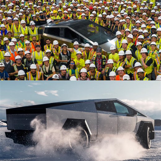 First Tesla Cybertruck Production Model Rolls Off Assembly Line at Giga Texas