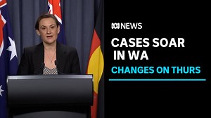 WA has recorded 3594 new COVID-19 cases taking the total number of active cases in the state to 15,750. And while 67 people are in hospital, no patients are in ICU. The Government though has announced it's introducing 'critical worker' rules from Thursday to keep important industries going. | ABC News