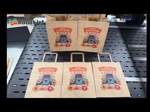 Digital Inkjet Printer for Paper Bags | Fast & Durable Epson Head Printing Solution