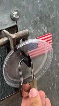 Trick to stop your padlock from rusting forever #USA #LockProtection #WorkshopHack #SmartFix