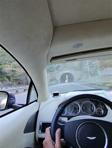 10k-Mile 2012 Aston Martin Rapide - In Car Driving - Canyons and V12 Fun in Tunnels.