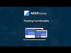 MRPeasy Demo - Packing