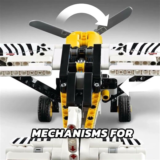 Unlock the Secrets of LEGO Technic: A Plane Like No Other!