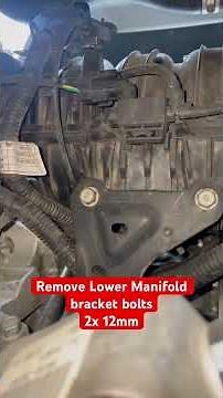 2016 Kia Sorento No Crank No Start (starter replacement)-intake manifold removal.￼