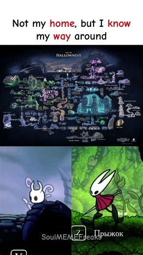 Not my home, but I know my way around 😭 Hollow Knight