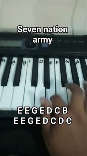 seven nation army piano tutorial
