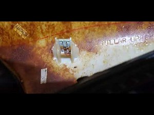 C5 Corvette Z06 FRC drivers side A pillar removal and install