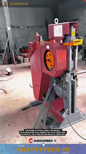 High Power Metal Cutting Machine for Fast and Precise Steel Processing #machine