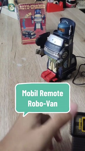 Mobil Remot Robo-Van | Robot Berubah Menjadi Mobil Van