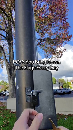 Daily Flag Care as a Custodian