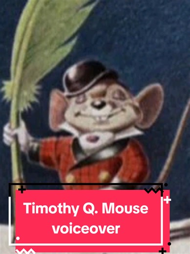 Timonthy Q Mouse Voiceover #disney #dumbo #voiceover