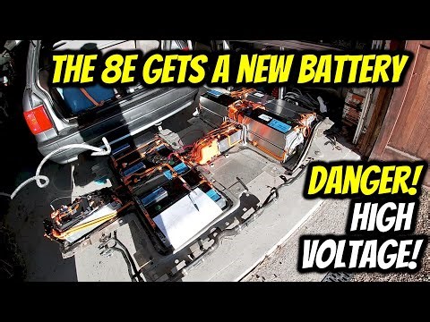 Audi 80 EV Conversion - e-208, Mokka-e, Corsa-e 50kWh battery teardown - S3 E5