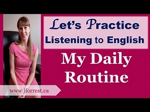 Learn English: My Daily Routine in Present Simple
