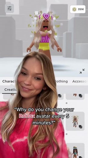 Who else is also changing their avatar on #Roblox all the time?