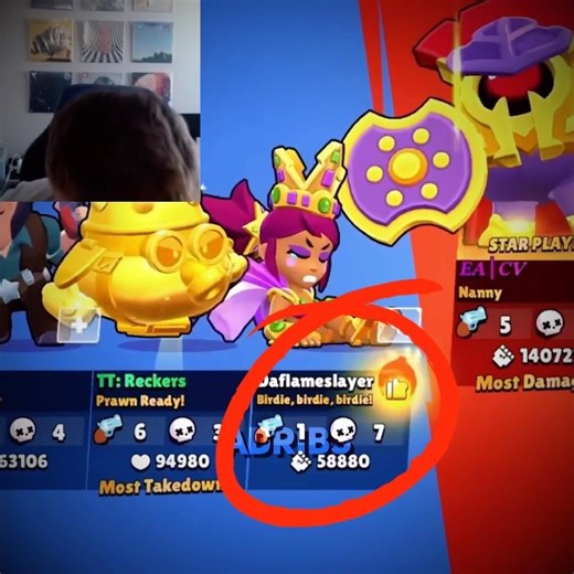 Reckers Hank Clutch ☠️🔥 #brawlstars #supercell #viral #shorts #edit #funny #crazy #clutch #level