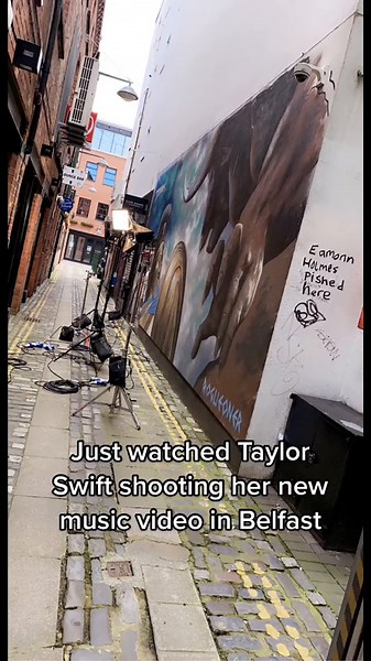 Taylor Swift's Music Video Filming in Belfast