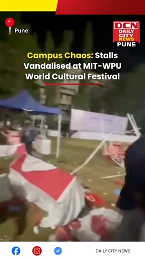 An evening meant to celebrate global unity turned tense at MIT World Peace University when alleged members of the Bharatiya Janata Yuva Morcha (BJYM) reportedly vandalised a Bangladesh food stall and set a Bangladesh flag on fire during the World Cultural Festival. The annual event, known for showcasing international food, music, and cultural traditions, was disrupted after a group of individuals allegedly entered the campus and targeted the stall, causing panic among students and organisers. Un