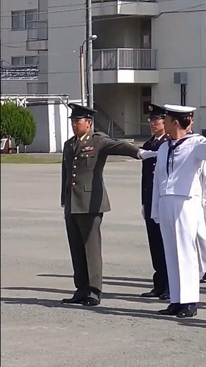 整列作業、海上自衛隊第ニ術科学校