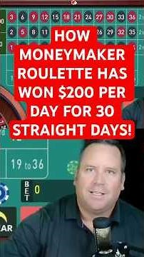 HOW DID MONEYMAKER ROULETTE WIN 30 DAYS IN A ROW WITH NO LOSSES! #short