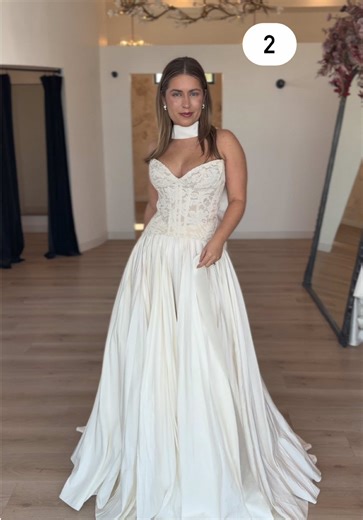 Chic and elegant in SEPT #weddingdress #fyp #weddingdressinspo | Wedding Dress Inspo