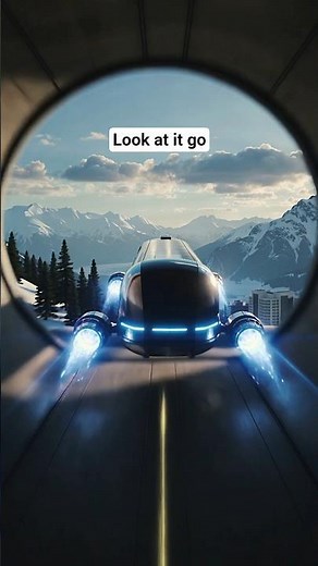 Flying Bus Powered by Hyper-Loop Tech?!