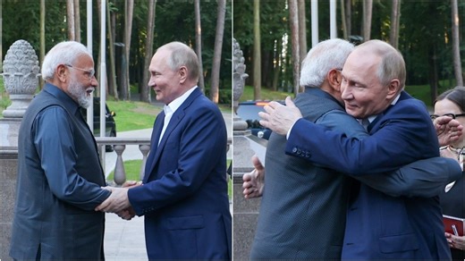 Modi-Putin meeting: Special gestures by Russian President, Modi Reiterates “Not an Era of War”