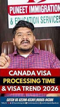 Canada Big Update | New Processing Time and Visa Trend | Canada Visa Update