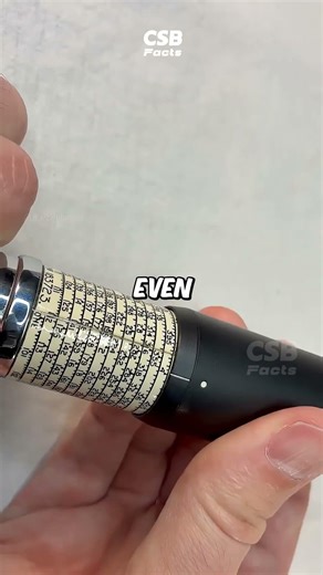 This looks like a telescope… but it was actually a calculator.