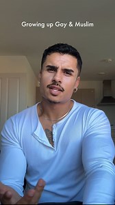 Growing up gay and Muslim wasn’t easy. I learned early how to shrink myself to survive but now, I’m learning how to take up space unapologetically. #mytruth #lgbtq | Sy Ahmed
