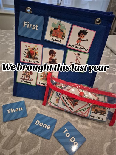 Visual Board for Children: Daily Routine Support