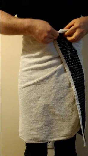 How to Wear a Towel more Securely #Shorts