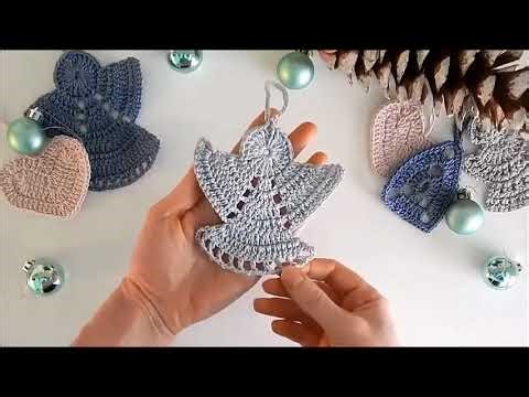 How to Crochet a Christmas Angel | Quick DIY Ornament