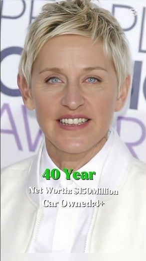 🌟 Ellen DeGeneres Then vs Now: From Sitcom Star to Talk Show Queen! 🎭🎤