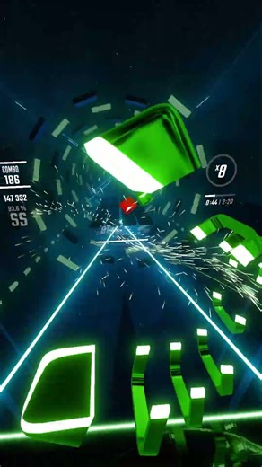 Tokyo Machine - JINGLE BELLS [Monstercat Release] in Beat Saber! #beatsaber #christmas #shorts