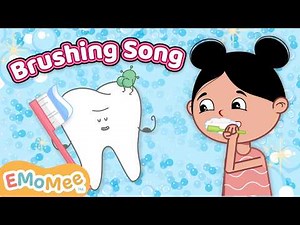 Brush Your Teeth Song 😁🪥 | Nursery Rhyme for Kids | Kids Songs | EMoMee